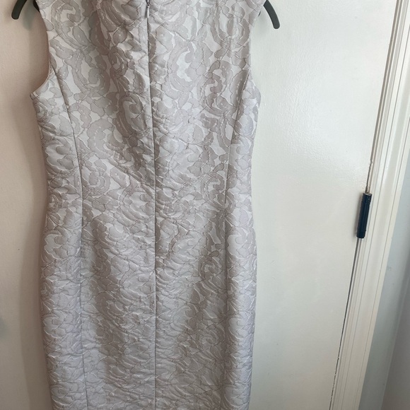 Lauren Ralph Lauren Silver Sleeveless Dress - Picture 4 of 4